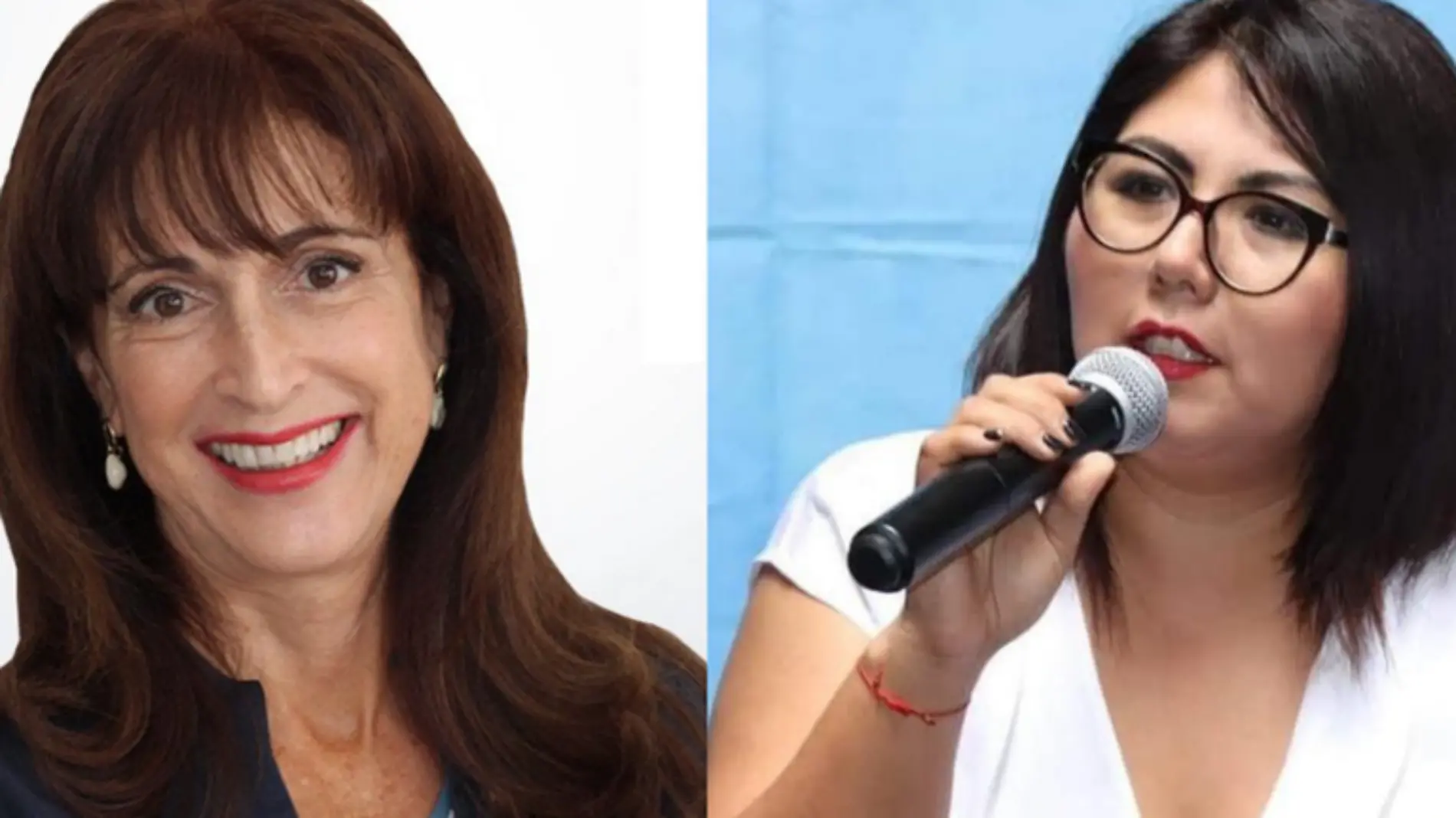 Genoveva Huerta y Augusta Díaz quienes competirán por la dirigencia del partido